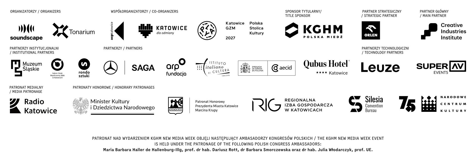Partners & sponsors